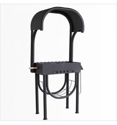 Мангал Большой c крышей с поддоном купить в Москве | TopSafe.ru