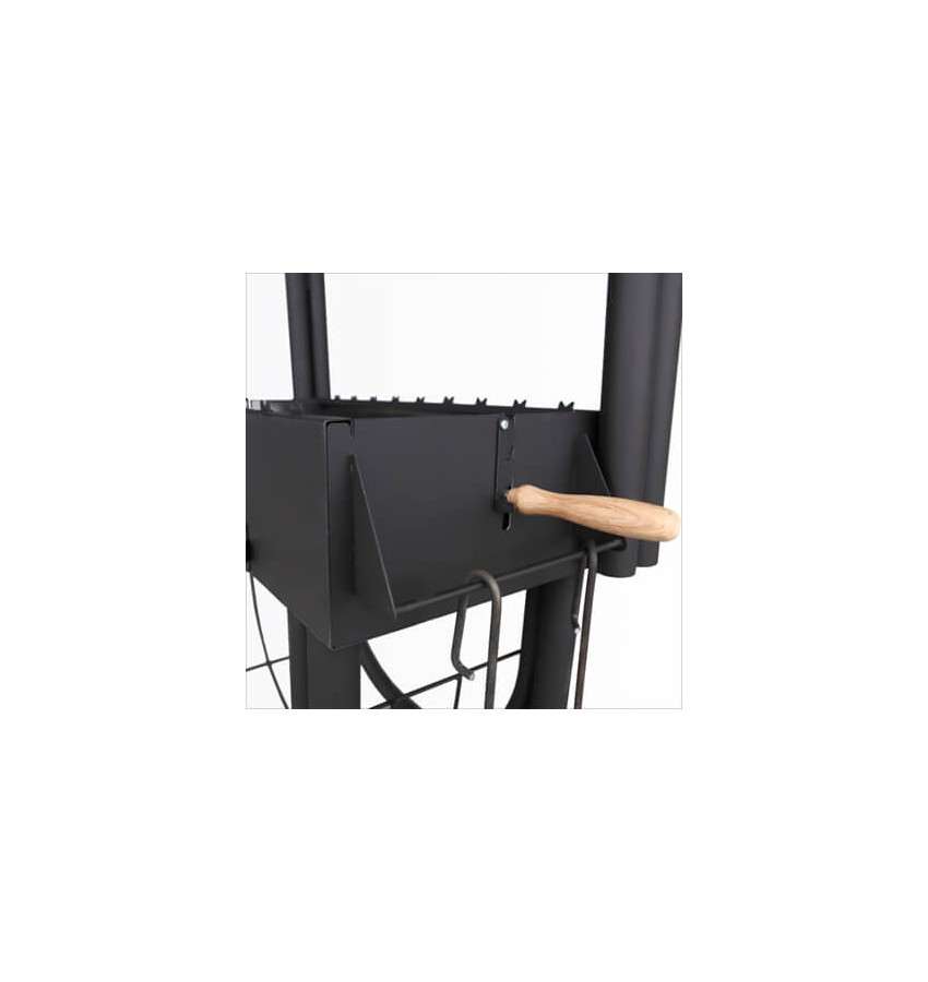 Мангал Большой c крышей с поддоном купить в Москве | TopSafe.ru