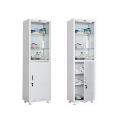 Шкаф медицинский Hilfe МД 1 1657/SG