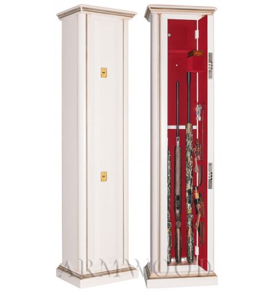 Оружейный сейф окрашенное дерево с патиной Armwood-53.074 Flock Patina