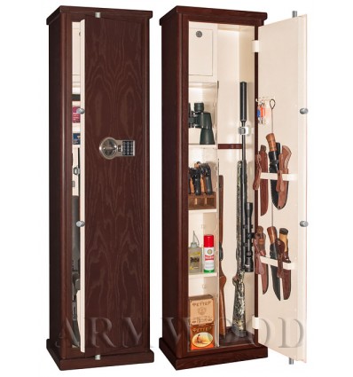 Оружейный сейф в дереве Armwood-524 EL Primary