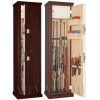 Оружейный сейф с отделкой натуральным деревом Armwood-55.074 LUX