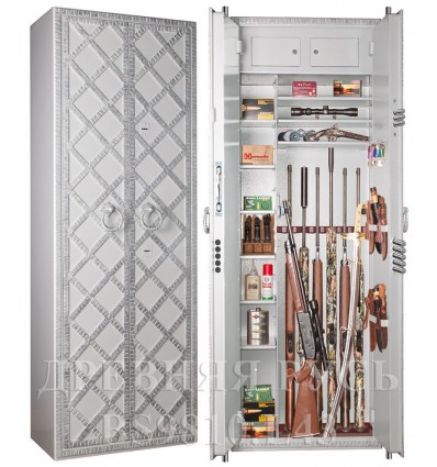 Сейф с кованой инкрустацией «Древняя Русь» BS9810 UN L43 Primary