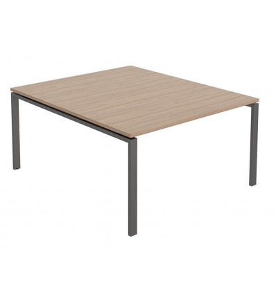 Стол NT 120х144 вяз натуральный/антрацит