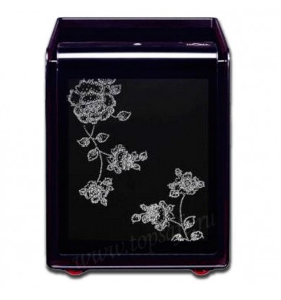 Сейф Lucell LU-1000BW-P Бело-лиловая роза Сваровски