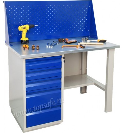 Верстак слесарный Практик WB 160SH + WD5