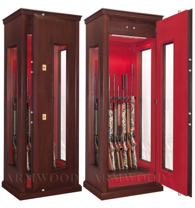 Сейф Оружейный Armwood F6A9 G Mauer Flock Plus с бронестёклами